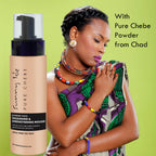 Sunny Isle Pure Chebe Extreme Hold Thickening and Strengthening Mousse 8oz