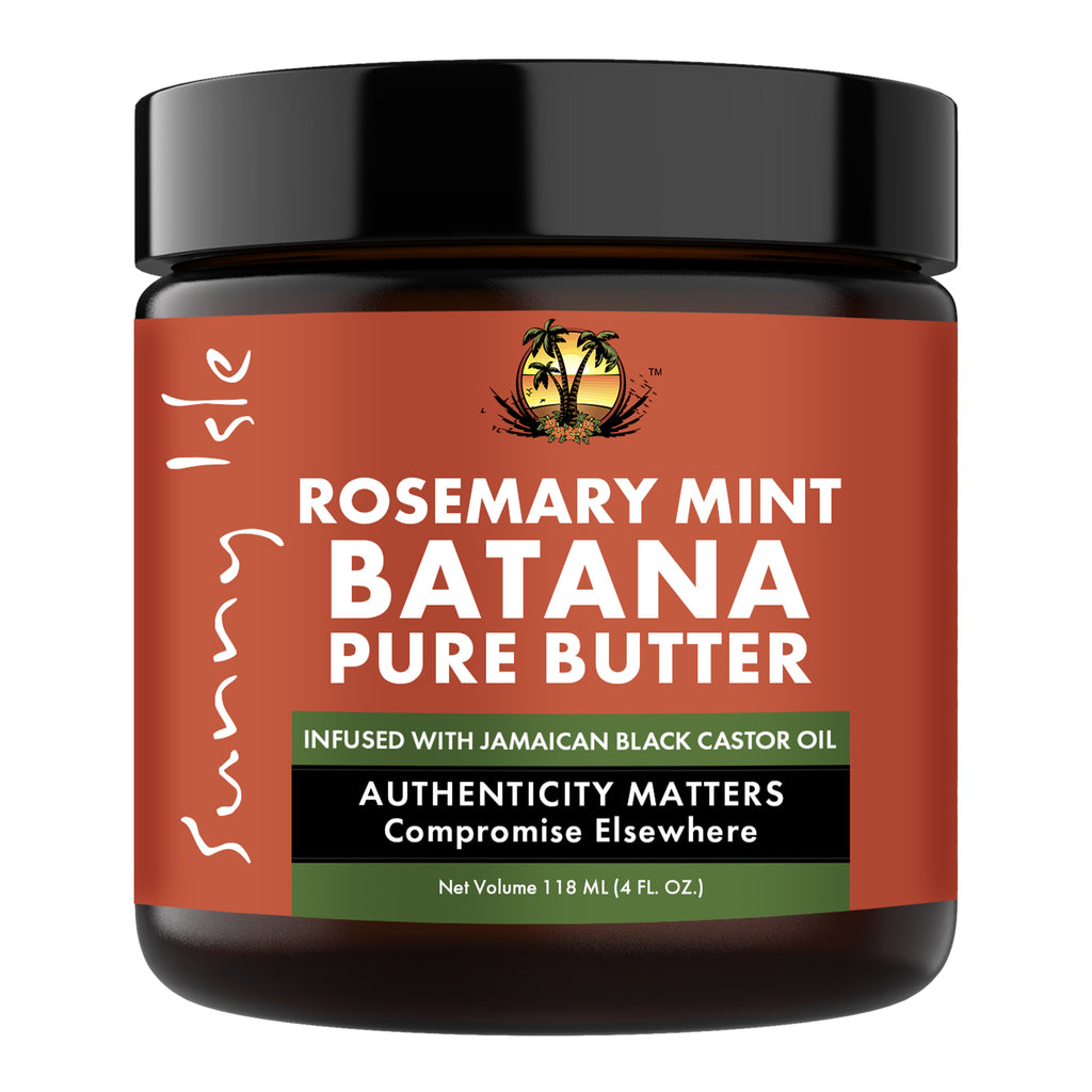 Sunny Isle Rosemary Mint and Batana Pure Butter 4oz