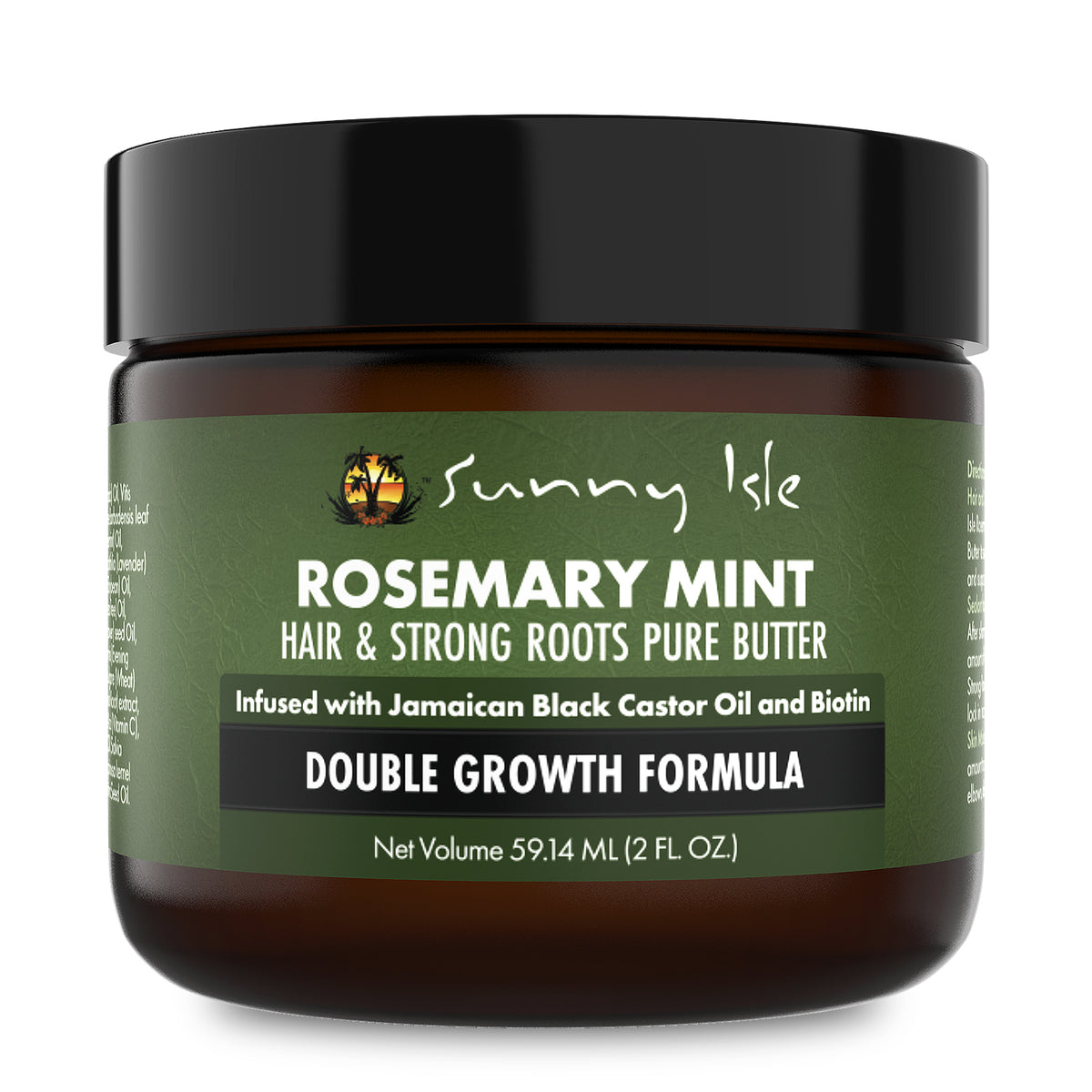 Sunny Isle Rosemary Mint Hair and Strong Roots Pure Butter