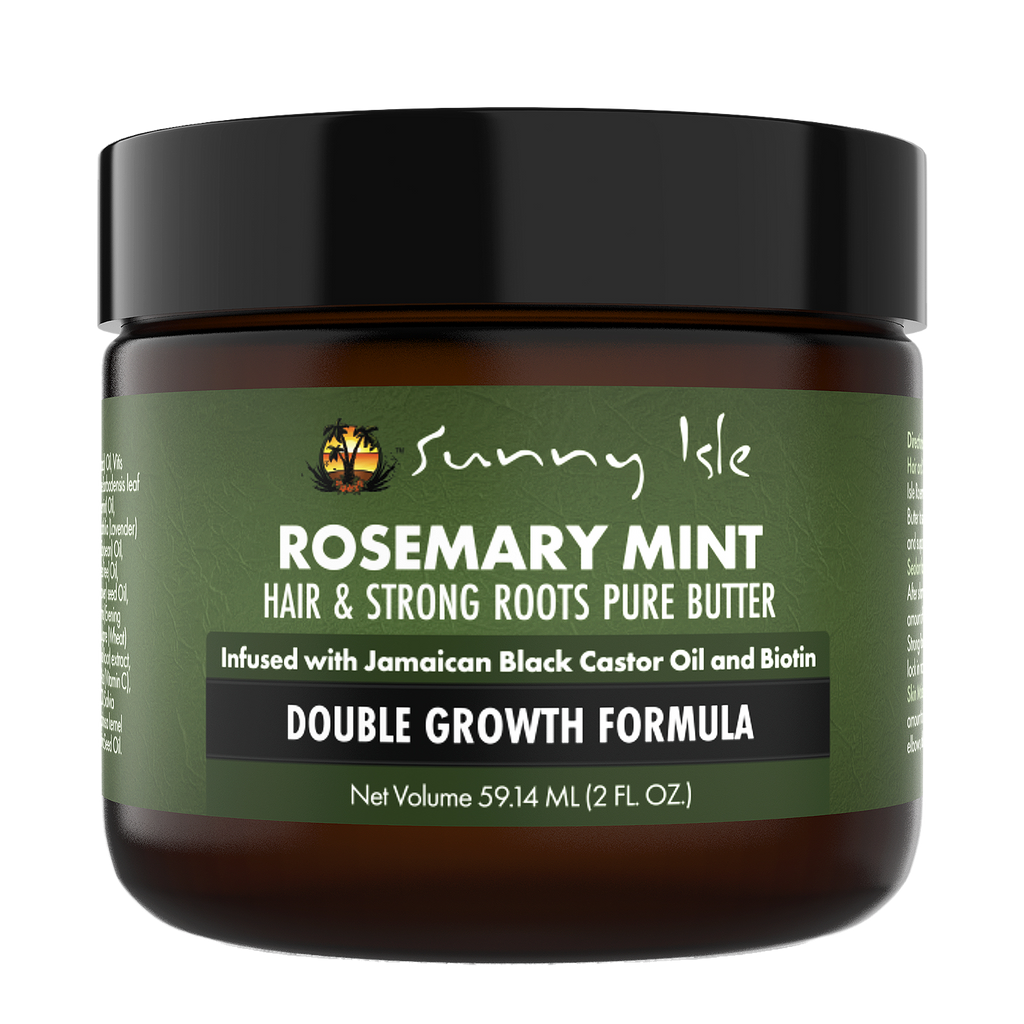 Sunny Isle Rosemary Mint Hair and Strong Roots Pure Butter