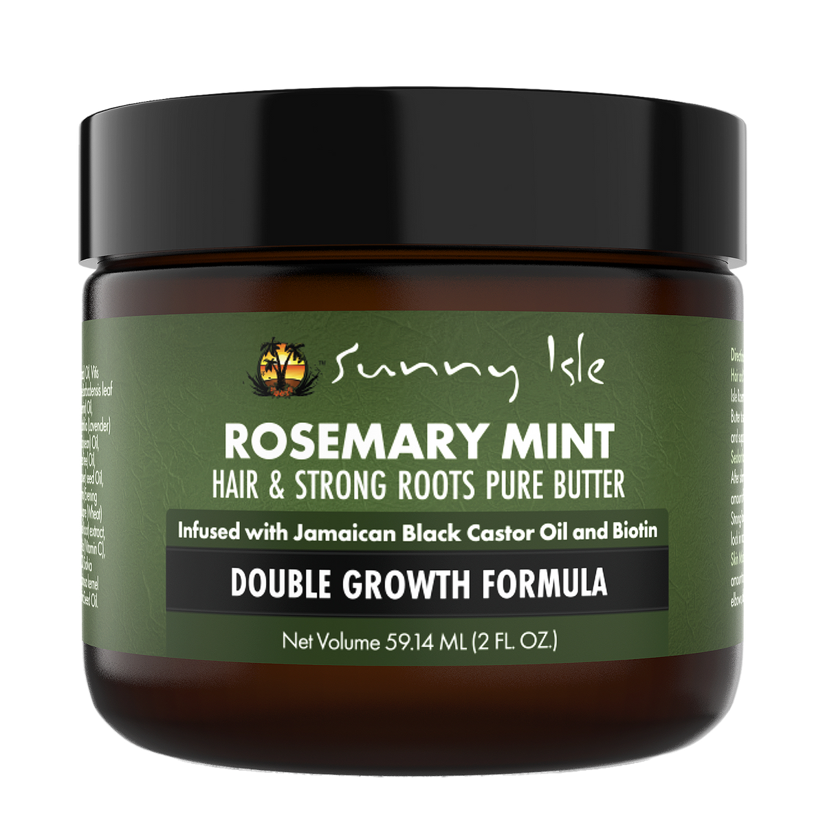 Sunny Isle Rosemary Mint Hair and Strong Roots Pure Butter