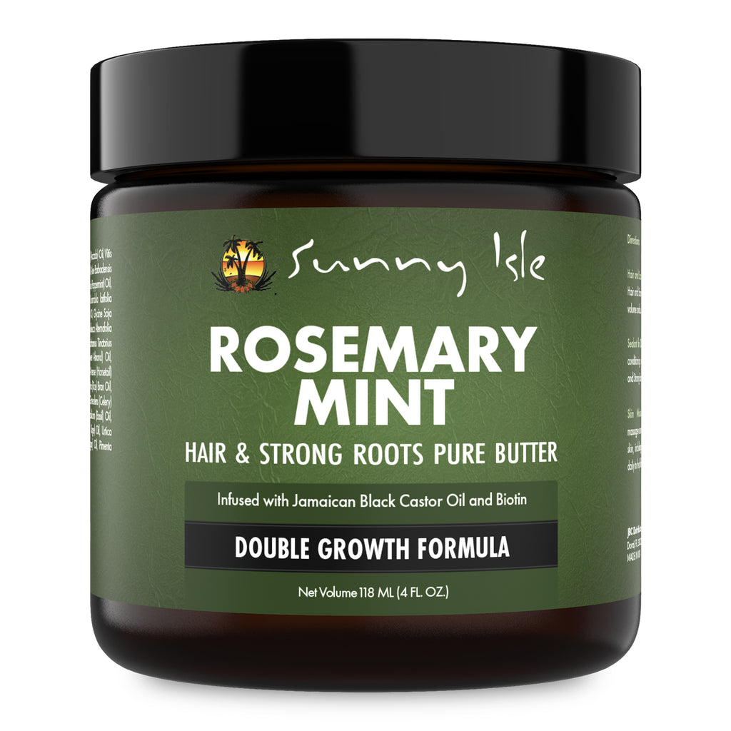 Sunny Isle Rosemary Mint Hair and Strong Roots Pure Butter