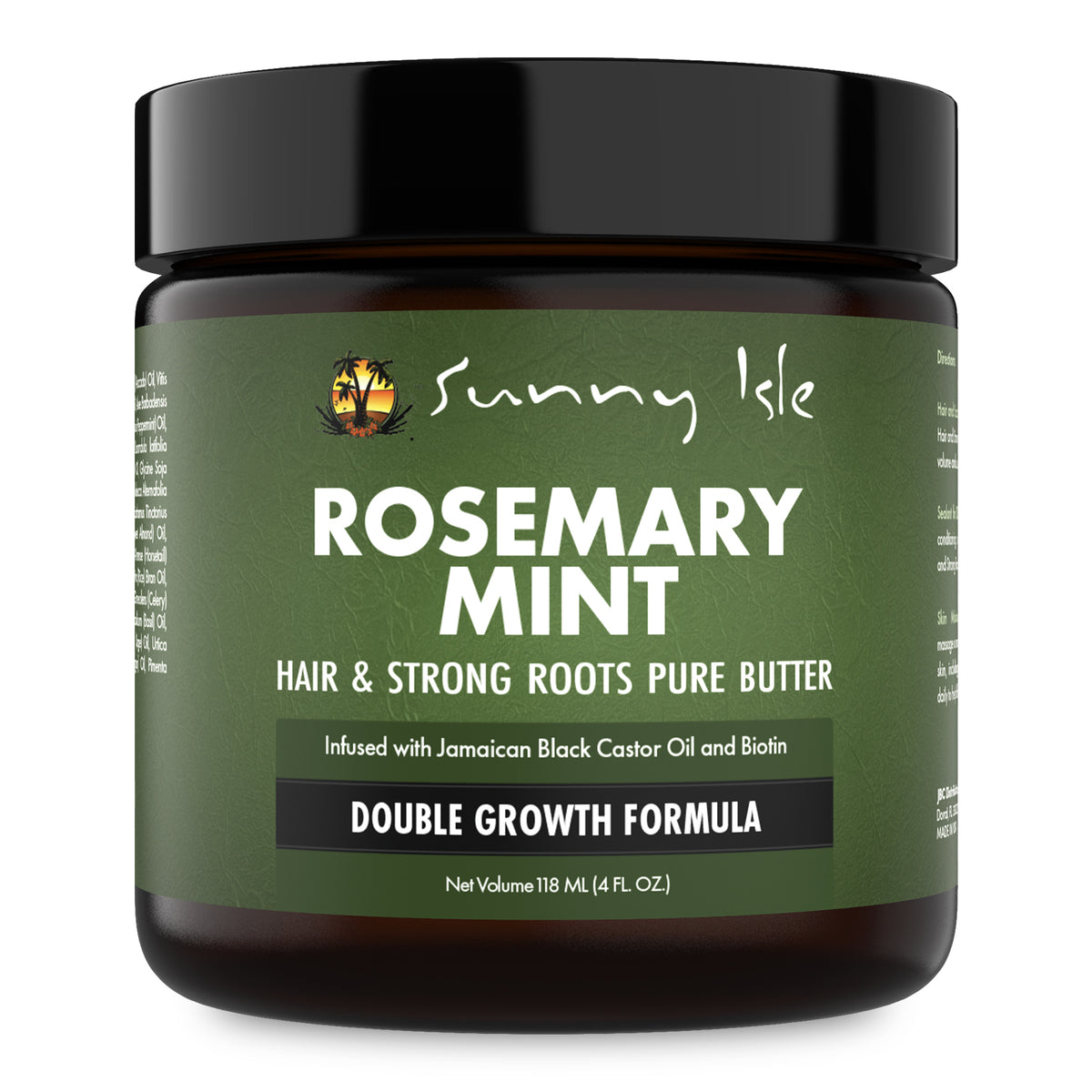 Sunny Isle Rosemary Mint Hair and Strong Roots Pure Butter