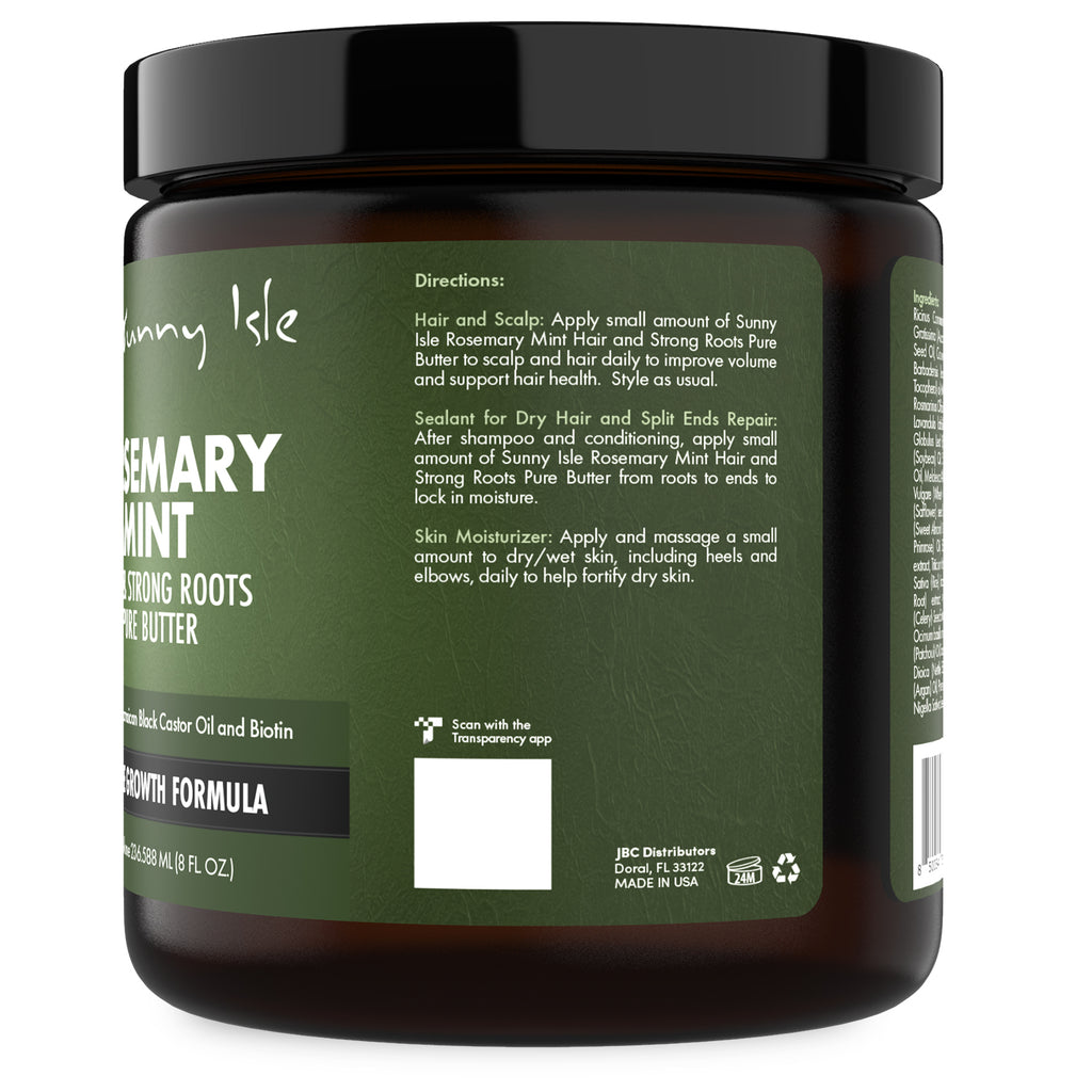 Sunny-Isle-Rosemary-Mint-Hair-and-Strong-Roots-Pure-Butter-8oz-How-to-Use
