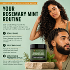 Sunny Isle Rosemary Mint Hair and Strong Roots Pure Butter