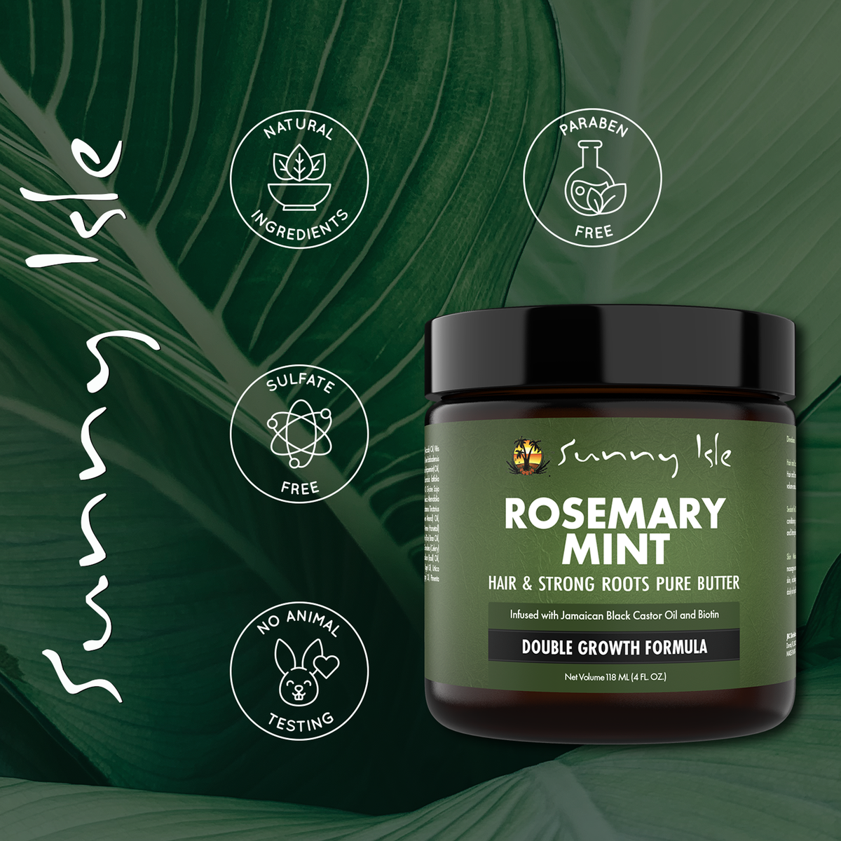 Sunny-Isle-Rosemary-Mint-Pure-Butter-4oz-Infographic-Clean-Beauty