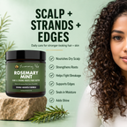 Sunny Isle Rosemary Mint Hair and Strong Roots Pure Butter