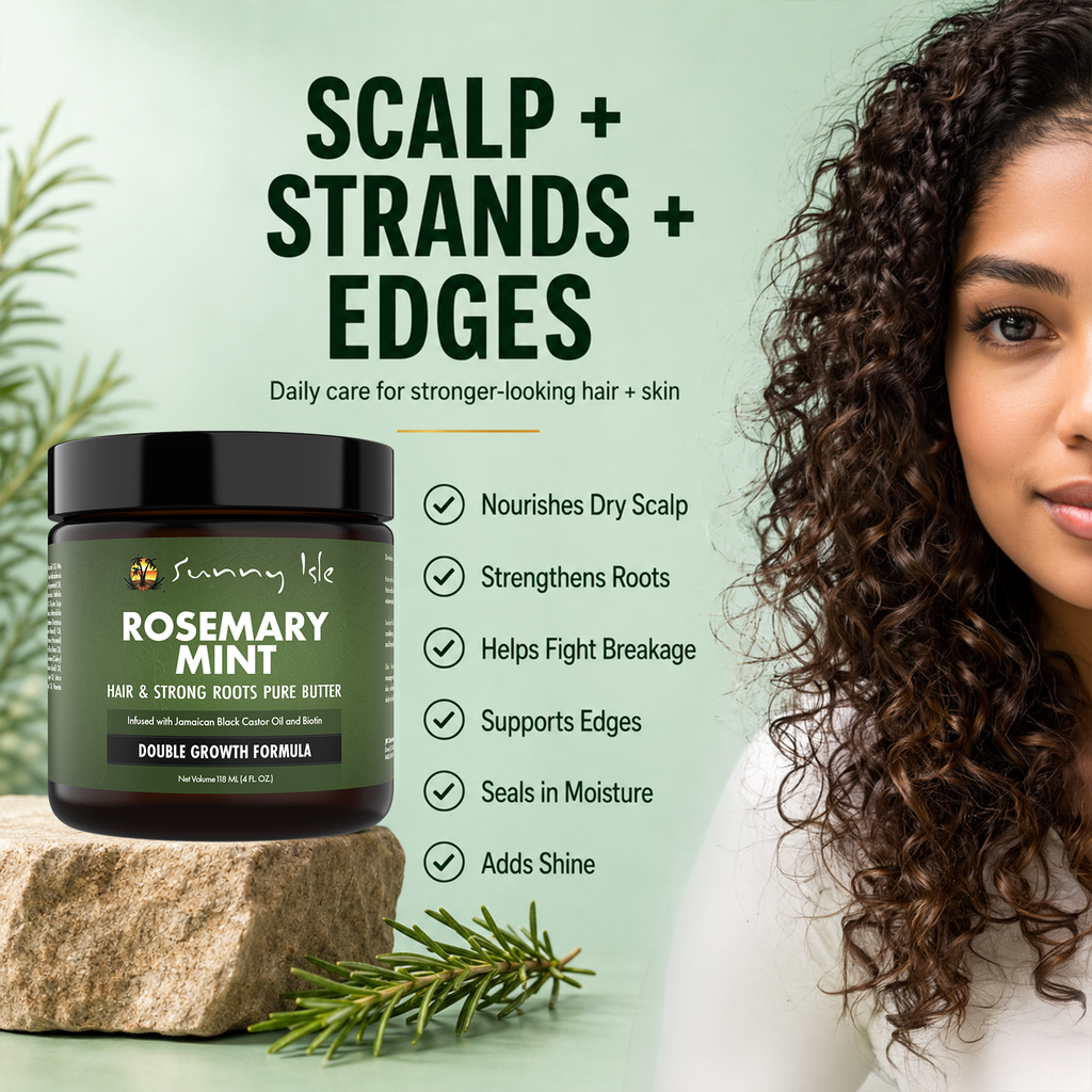 Sunny-Isle-Rosemary-Mint-Pure-Butter-4oz-Infographic-Scalp-Strands-Edges