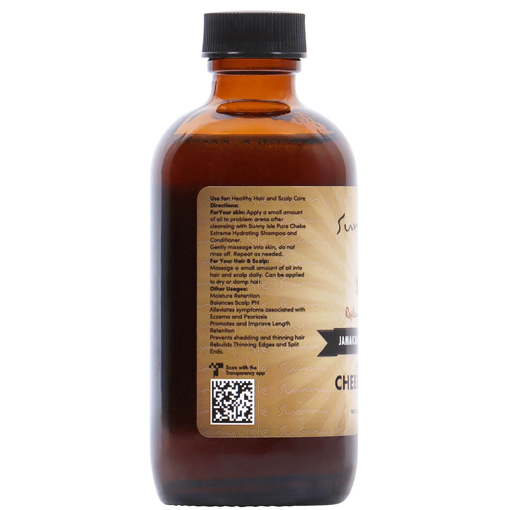 Sunny Isle Jamaican Black Castor Oil Infused with Chebe Powder 4oz