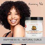 Sunny Isle Jamaican Black Castor Oil Curly Styling Custard 8oz