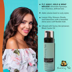 Sunny Isle Just for Wig Weave Braid and Extensions Fly Away and Wrap Mousse 8oz