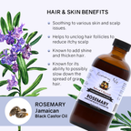 Sunny Isle Rosemary Jamaican Black Castor Oil