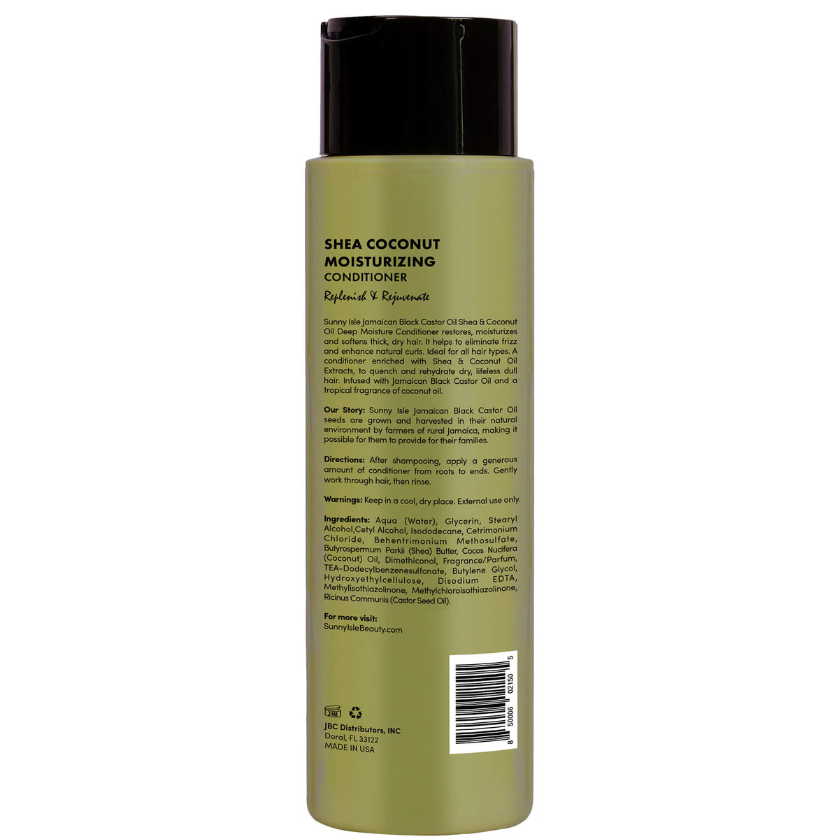 Sunny Isle Shea Coconut Moisturizing Conditioner 12oz