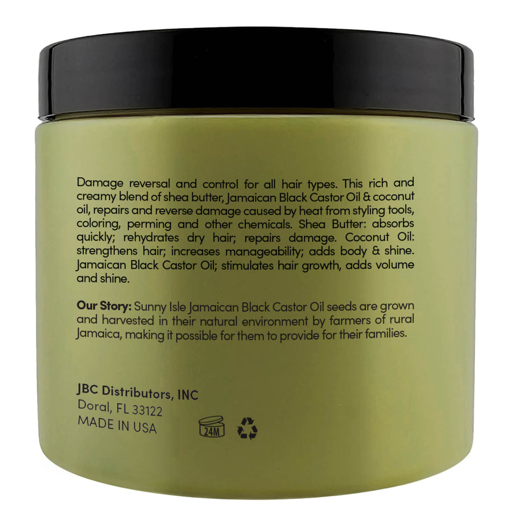 Sunny Isle Shea Coconut Intensive Repair Masque 16oz